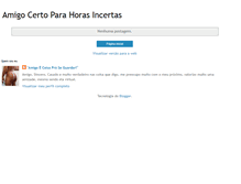 Tablet Screenshot of amigocertoparahorasincertas.blogspot.com