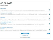 Tablet Screenshot of montesantomendoza.blogspot.com
