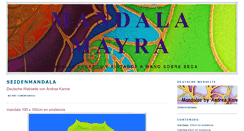 Desktop Screenshot of mandalamayra.blogspot.com