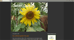 Desktop Screenshot of desertgardenpd.blogspot.com