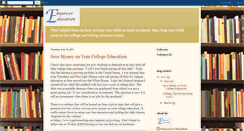 Desktop Screenshot of empower-education.blogspot.com