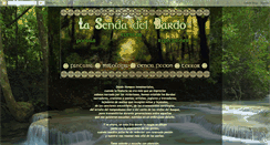 Desktop Screenshot of lasendadelbardo.blogspot.com