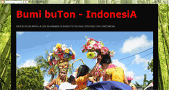 Desktop Screenshot of bumibuton.blogspot.com