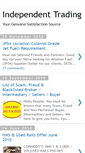 Mobile Screenshot of independent-trading.blogspot.com