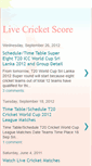 Mobile Screenshot of livecricscores1.blogspot.com