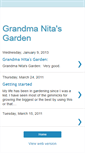 Mobile Screenshot of grandmanitasgarden.blogspot.com