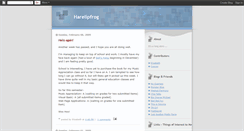 Desktop Screenshot of harelipfrog.blogspot.com