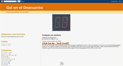 Desktop Screenshot of gol-en-el-descuento.blogspot.com
