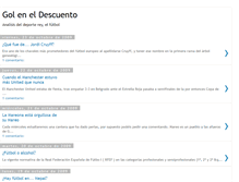 Tablet Screenshot of gol-en-el-descuento.blogspot.com