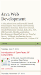 Mobile Screenshot of javawebaction.blogspot.com
