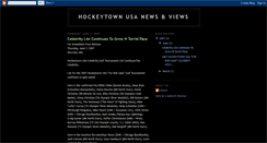 Desktop Screenshot of hockeytownusanewsviews.blogspot.com