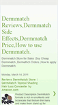 Mobile Screenshot of dermmatchreviews.blogspot.com