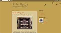 Desktop Screenshot of grahadpt33.blogspot.com