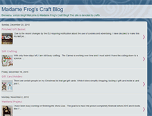 Tablet Screenshot of mme-frog.blogspot.com