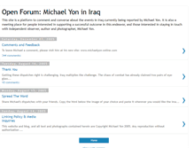 Tablet Screenshot of mikeyonopenforum.blogspot.com