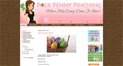 Desktop Screenshot of polkpennypinching.blogspot.com