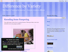 Tablet Screenshot of difference-by-variety.blogspot.com