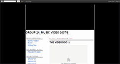 Desktop Screenshot of 24musicvideo07.blogspot.com