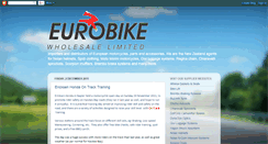 Desktop Screenshot of eurobikenz.blogspot.com