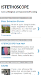 Mobile Screenshot of istethoscope.blogspot.com
