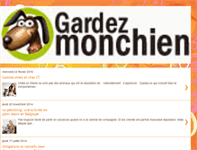 Tablet Screenshot of gardezmonchien.blogspot.com