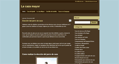 Desktop Screenshot of lacazamayor.blogspot.com