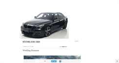 Desktop Screenshot of mydreamcarstoride.blogspot.com