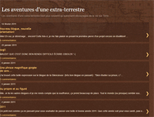 Tablet Screenshot of lesaventuresduneextraterrestre.blogspot.com