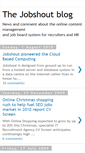 Mobile Screenshot of jobshout.blogspot.com
