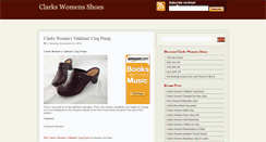 Desktop Screenshot of clarks-womens-shoes.blogspot.com