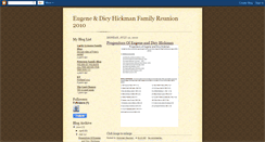 Desktop Screenshot of hickmanreunion.blogspot.com