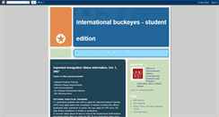 Desktop Screenshot of oiestudent.blogspot.com