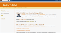 Desktop Screenshot of dailyinfidel.blogspot.com