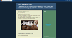 Desktop Screenshot of newprofessionalpt.blogspot.com