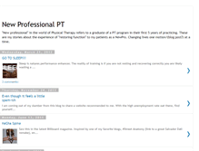 Tablet Screenshot of newprofessionalpt.blogspot.com