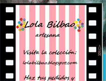 Tablet Screenshot of lolabilbao.blogspot.com