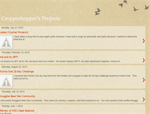 Tablet Screenshot of cropperhopper.blogspot.com