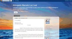 Desktop Screenshot of advogadomarceloluzleal.blogspot.com