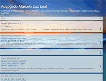 Tablet Screenshot of advogadomarceloluzleal.blogspot.com