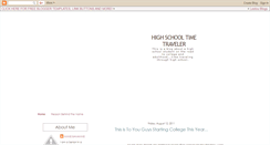 Desktop Screenshot of hstimetraveler.blogspot.com