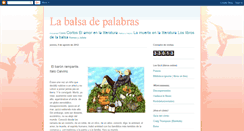Desktop Screenshot of labalsadepalabras.blogspot.com
