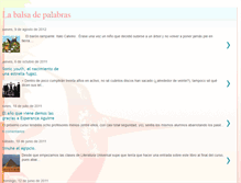 Tablet Screenshot of labalsadepalabras.blogspot.com