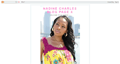 Desktop Screenshot of nadinemcharles.blogspot.com