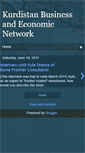 Mobile Screenshot of kurdistanbusinessandeconomicnetwork.blogspot.com