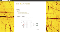 Desktop Screenshot of fashionmanifesto.blogspot.com