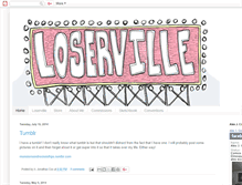 Tablet Screenshot of loservillecomic.blogspot.com