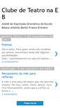 Mobile Screenshot of clubedeteatronaeb.blogspot.com