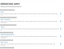 Tablet Screenshot of keroncongsunyi.blogspot.com