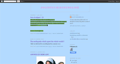 Desktop Screenshot of joliotcurieinenglish.blogspot.com