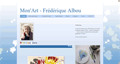 Desktop Screenshot of monart-frederique-albou.blogspot.com